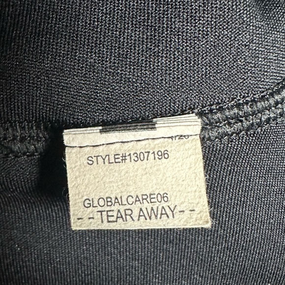 UA Under Armour Mid Keyhole Black Sports Bra Size Large - Picture 7 of 7